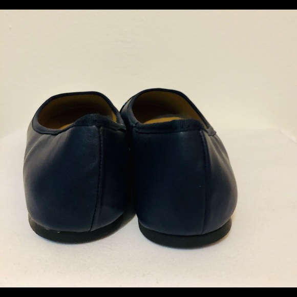 ROHB by Joyce Azria blue/black toe ballet flats - Picture 4 of 10